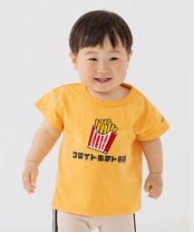 chil2(チルツー)/食べ物半袖Tシャツ/イエロー