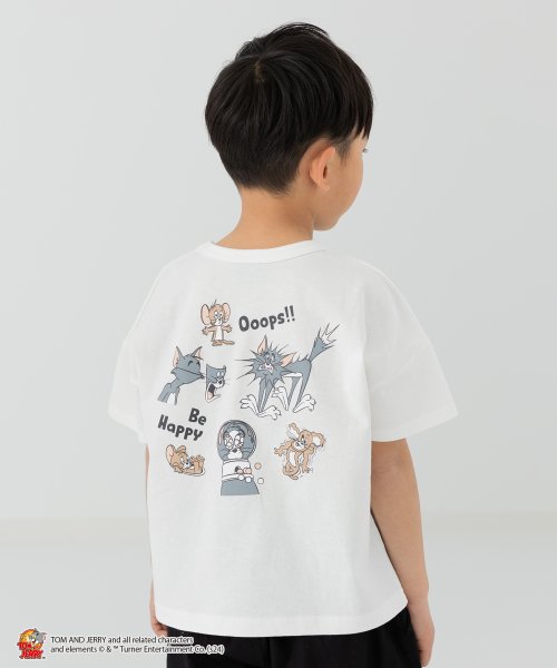 chil2(チルツー)/〈トムとジェリー〉半袖Tシャツ/ホワイト