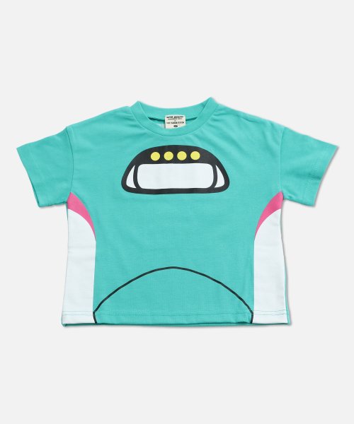 chil2(チルツー)/〈JR新幹線〉半袖Tシャツ/グリーン