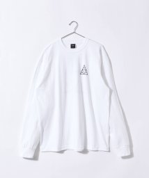 HUF(ハフ)/ハフ HUF SET TT L/S TEE TS01935 メンズ Tシャツ 長袖 ロングスリーブTシャツ ロンT カットソー ロゴ カジュアル シンプル スト/ホワイト