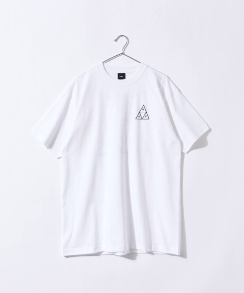 HUF(ハフ)/ハフ HUF SET TT S/S TEE TS01953 メンズ Tシャツ 半袖 カットソー ワンポイント カジュアル シンプル ストリートシャツ/ホワイト