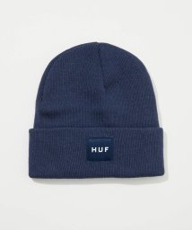 HUF(ハフ)/ハフ HUF SET BOX BEANIE BN00135 ビーニー ニット帽 ニットキャップ シンプル メンズ レディース ユニセックス/ネイビー