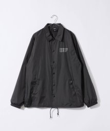 HUF(ハフ)/ハフ HUF SET H COACHES JACKET JK00390 メンズ アウター ジャケット コーチジャケット ウェア 長袖 カジュアル ストリート シ/ブラック