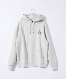 HUF(ハフ)/ハフ HUF SET TT P/O HOODIE PF00572 メンズ パーカー 長袖 プルオーバー カジュアル 裏起毛 シンプル ストリート スウェット フ/グレー