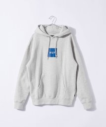 HUF(ハフ)/ハフ HUF SET BOX P/O HOODIE PF00573 メンズ パーカー 長袖 フード プルオーバー フーディ カジュアル 裏起毛 シンプル ストリ/グレー