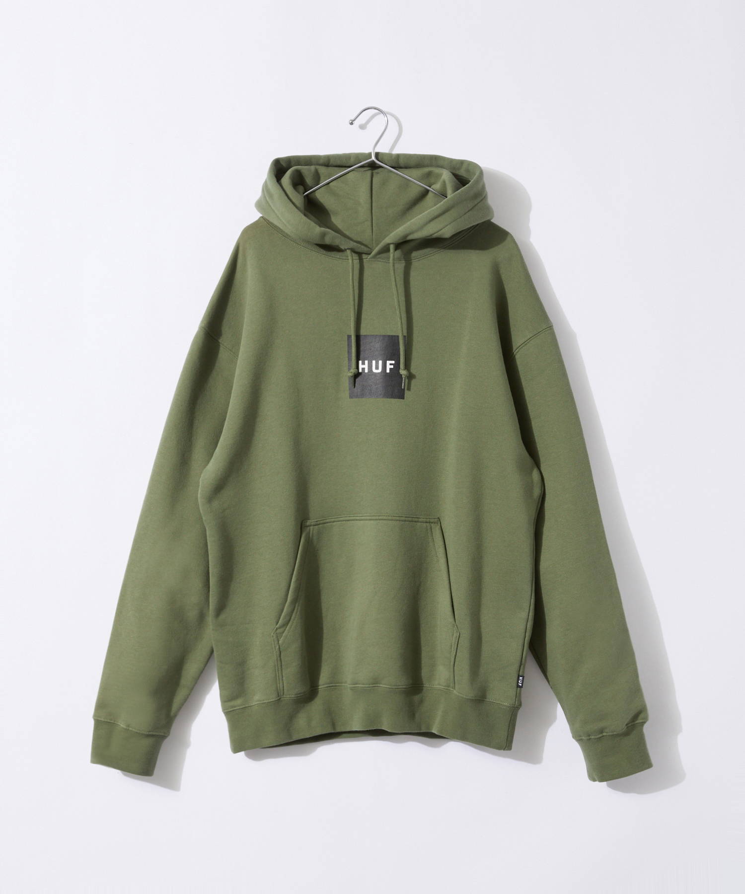 ハフ HUF SET BOX P/O HOODIE PF00573 メンズ パーカー 長袖 フード プルオーバー フーディ カジュアル 裏起毛  シンプル ストリ