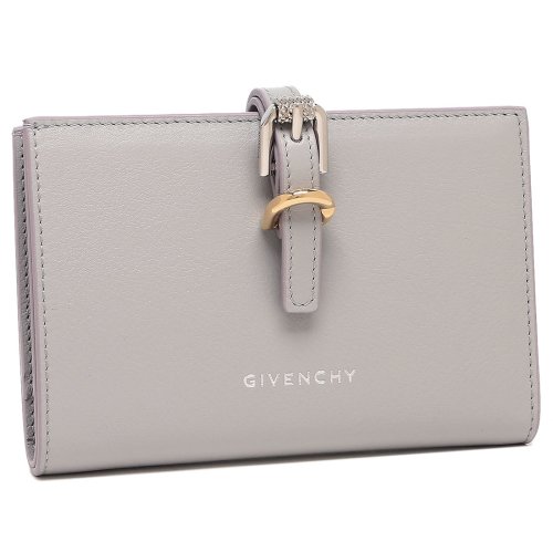 ジバンシィ 二つ折り財布 ヴォワイユー ロゴ ミニ財布 グレー レディース GIVENCHY BB60LNB1Q7 050 GIVENCHY 二つ折り財布 ヴォワイユー ロゴ ミニ財布 グレー レディース BB60LNB1Q7 ジバンシー