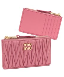 MIUMIU/ミュウミュウ フラグメントケース カードケース マテラッセ ミニ財布 コインケース ピンク レディース MIU MIU 5MB060 2FPP F0638/506058463