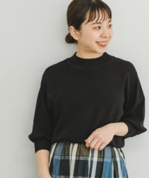 ITEMS URBANRESEARCH(アイテムズ アーバンリサーチ（レディース）)/『洗濯可』ソウバリボリュームスリーブニット/BLK