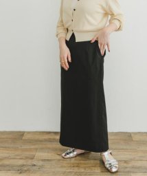 ITEMS URBANRESEARCH(アイテムズ アーバンリサーチ（レディース）)/ストライプロングスカート/BLK