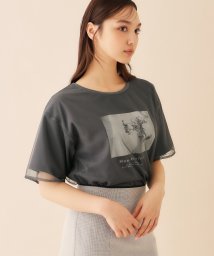 index/チュールレイヤードフォトTシャツ【洗濯機洗い可】/506058727