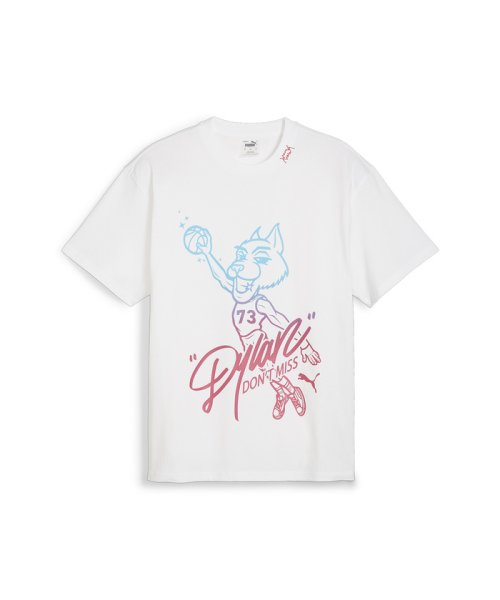 PUMA(プーマ)/メンズ バスケットボール ディラン ギフト ショップ 半袖 Tシャツ II/PUMAWHITE