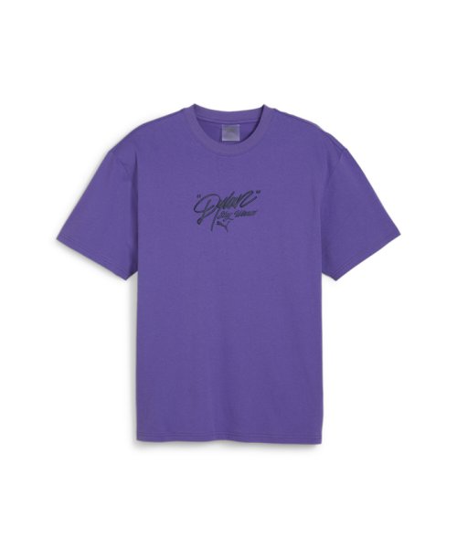 PUMA(プーマ)/メンズ バスケットボール ディラン ギフト ショップ 半袖 Tシャツ III/ULTRAVIOLET