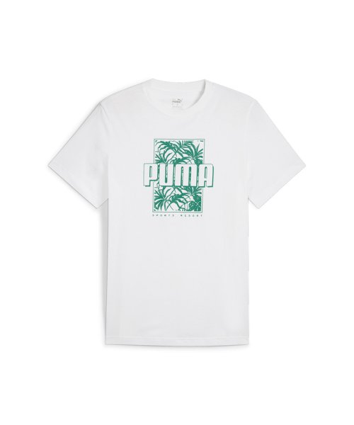 PUMA(PUMA)/メンズ ESS+ パーム リゾート グラフィック 半袖 Tシャツ/PUMAWHITE