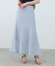 DRESSTERIOR(ドレステリア)/CODE A｜sheer flare skirt/ブルー（091）