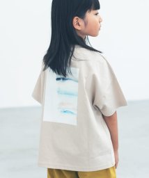 URBAN RESEARCH DOORS（Kids）(アーバンリサーチドアーズ（キッズ）)/ooju　print T－shirts(KIDS)/GREIGE