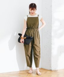 URBAN RESEARCH ROSSO(URBAN　RESEARCH　ROSSO)/F by ROSSO　撥水キャミオールインワン/KHAKI