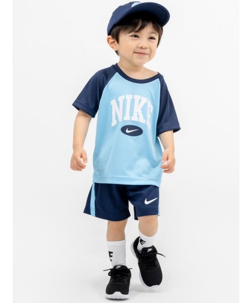 NIKE(NIKE)/トドラー(90－100cm) セット商品 NIKE(ナイキ) NKB B NK DF RAGLAN MESH SHORT/NAVY