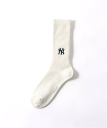 JOURNAL STANDARD(ジャーナルスタンダード)/ROSTER SOX / ロスターソックス MLB RIB SOCKS Yankees/ホワイトA