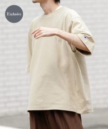 URBAN RESEARCH(アーバンリサーチ)/『別注』Champion×UR　Relax Sleeve T－shirts/ベージュ