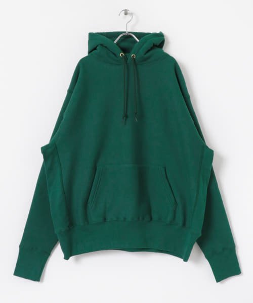 URBAN RESEARCH(アーバンリサーチ)/CAMBER　CROSS KNIT PULLOVER PARKA/DK.GREEN