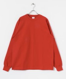 URBAN RESEARCH(アーバンリサーチ)/CAMBER　8oz T－SHIRTS NO POCKET LONG－SLEEVE/RED