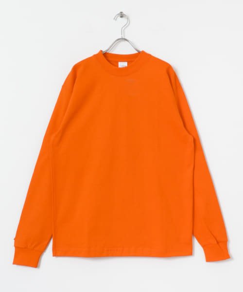 URBAN RESEARCH(アーバンリサーチ)/CAMBER　8oz T－SHIRTS NO POCKET LONG－SLEEVE/ORANGE