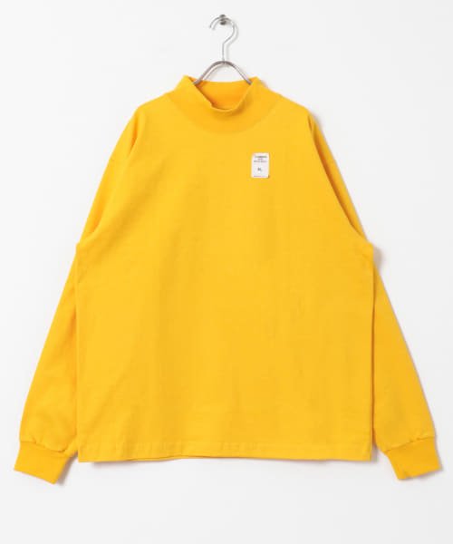 URBAN RESEARCH(アーバンリサーチ)/CAMBER　8oz LONG－SLEEVE MOCK TURTLE/YELLOW