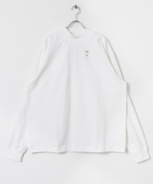 URBAN RESEARCH(アーバンリサーチ)/CAMBER　8oz LONG－SLEEVE MOCK TURTLE/WHITE