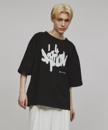 tk.TAKEO KIKUCHI/ウォールレタードTシャツ/506059492