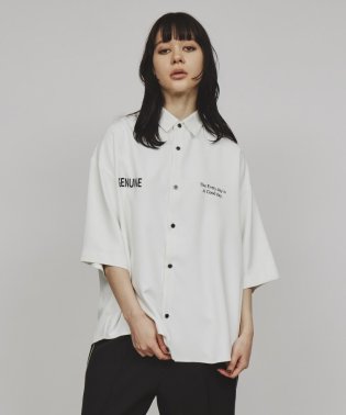 tk.TAKEO KIKUCHI/レタードデザインシャツ/506059502