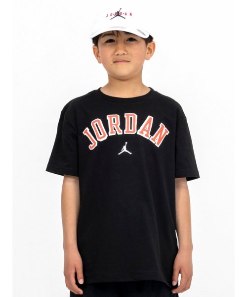 Jordan(ジョーダン)/ジュニア(140－170cm) Tシャツ JORDAN(ジョーダン) JDB FLIGHT HERITAGE SS TEE/BLACK