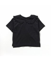 BREEZE(ブリーズ)/WEB限定  フリルセーラーカラーTシャツ/ブラック