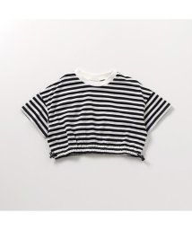 BREEZE/WEB限定  裾絞りショート丈Tシャツ/505637393