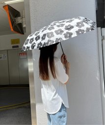 LBC(エルビーシー)/ソフトフラワー 遮光 折りたたみ傘 日傘  /オフホワイト