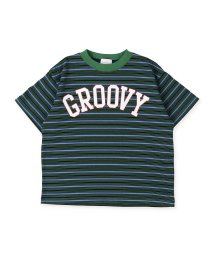 GROOVY COLORS/マルチボーダーGROOVY Tシャツ/505835810