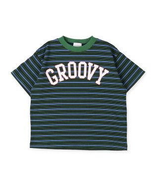GROOVY COLORS/マルチボーダーGROOVY Tシャツ/505835811