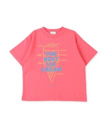 GROOVY COLORS(グルービーカラーズ)/ICE CREAM Tシャツ/ピンク