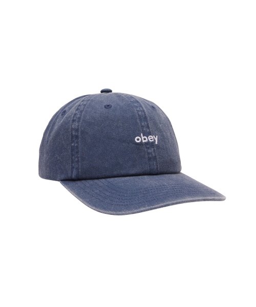 OBEY(オベイ)/OBEY PIGMENT LC 6 PANEL CAP/ネイビー