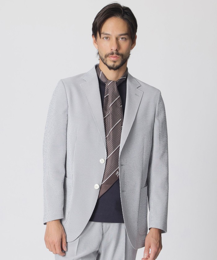 STUART'S TRAVELER」フロータブルサッカーストライプジャケット