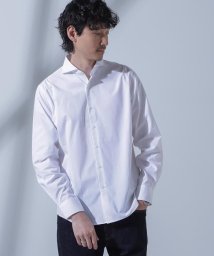 nano・universe/「N SHIRTS」AntiSoaked(R)汗染み防止ホリゾンタルカラーシャツ長袖/505920321