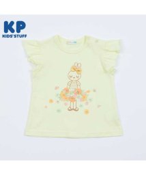 KP(ケーピー)/KP(ケーピー)お花のmimiちゃん半袖Tシャツ(80～90)/その他