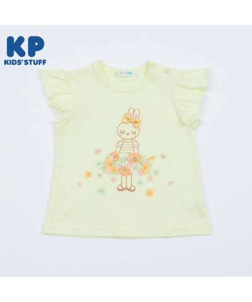 KP(ケーピー)/KP(ケーピー)お花のmimiちゃん半袖Tシャツ(80～90)/その他