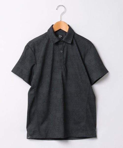 EDWIN(EDWIN)/#EDWIN GOLF           H/S POLO BLACK GAR/ブラック