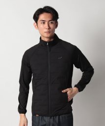 EDWIN/#EDWIN GOLF STRETCH  QUILT JACKET BLACK/505942923