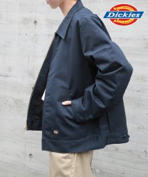 Dickies(Dickies)/【Dickies / ディッキーズ】JACKET FQ　ブルゾン アウター ブルゾン ジップ 長袖 ポケット ステンカラー TJ15/ネイビー