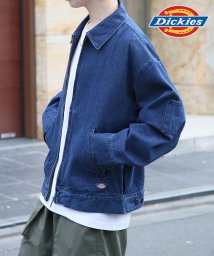 Dickies(Dickies)/【Dickies / ディッキーズ】 T/C/PUツイルFZIPブルゾン アウター ブルゾン ジップ 長袖 ポケット ステンカラー 3178－4130/ネイビー