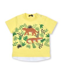 BeBe/ジャングルアニマルプリントレイヤード風Tシャツ(80~90cm)/506027586