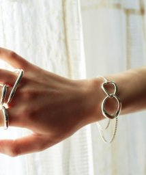 nothing and others(ナッシングアンドアザース)/Tow ring Bracelet/シルバー