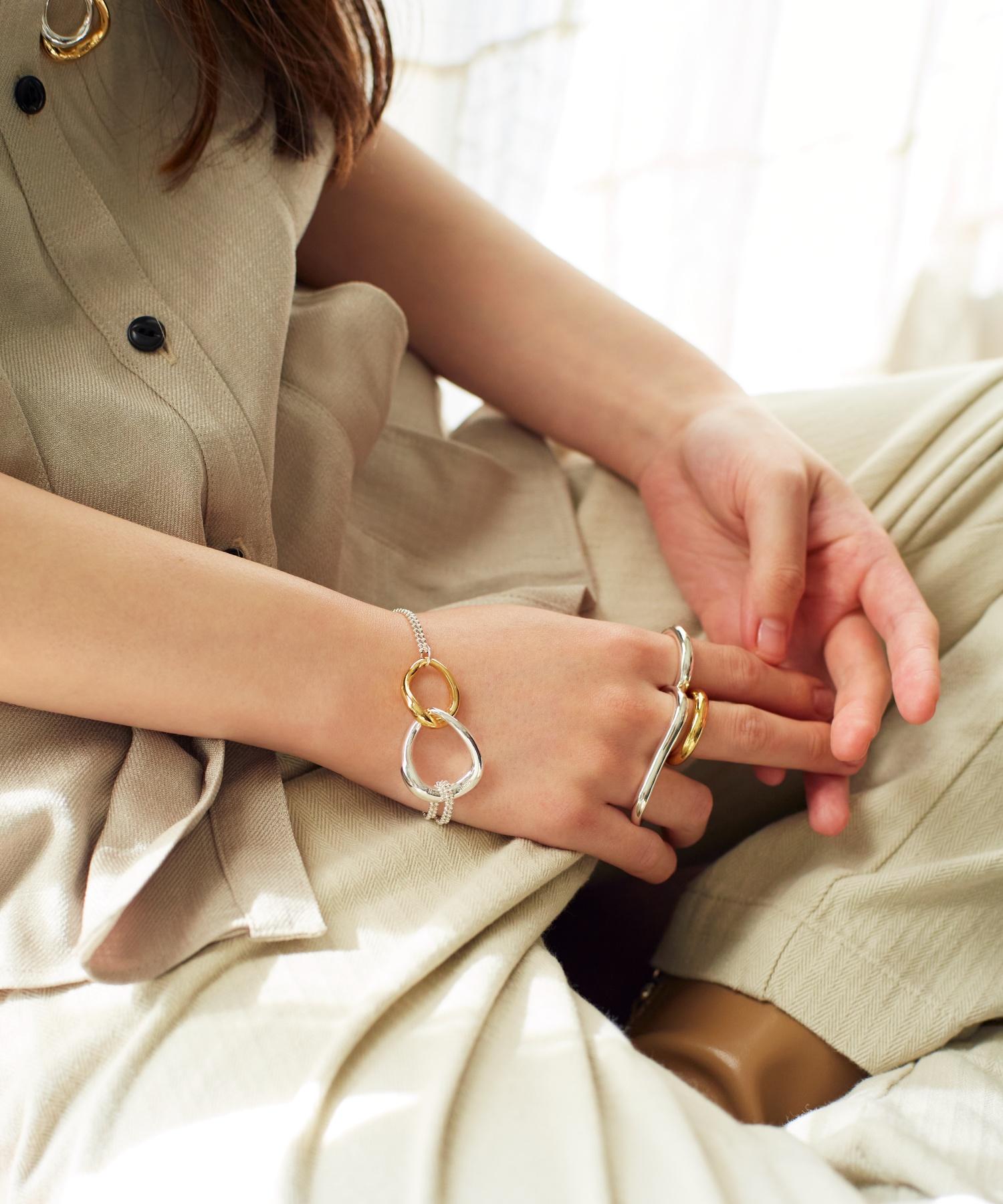 Tow ring Bracelet Tow ring Bracelet